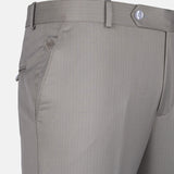 Beans Platinum Stripe Formal Cotton Pant - John Ellies