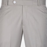 Beans Platinum Stripe Formal Cotton Pant