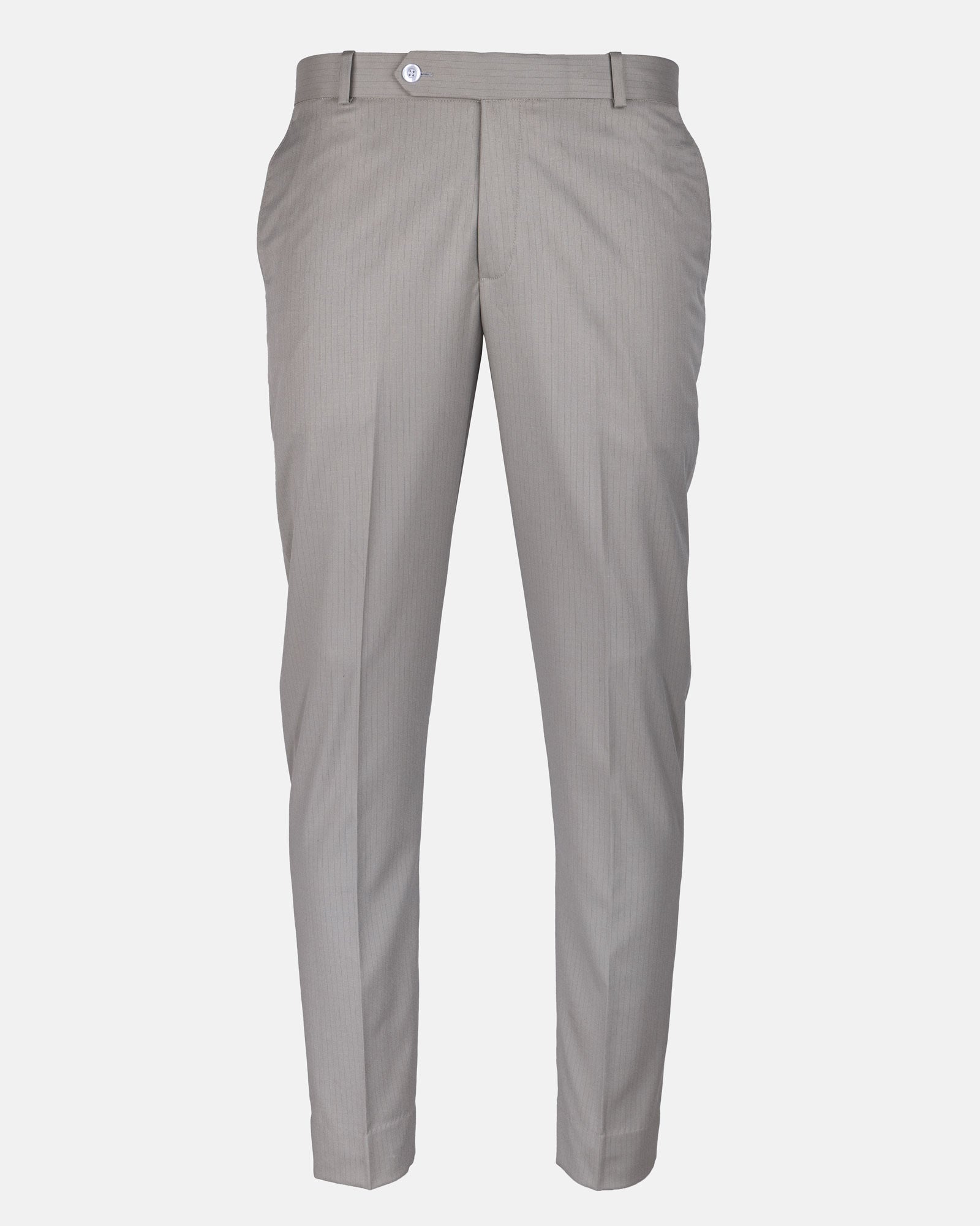 Beans Platinum Stripe Formal Cotton Pant - John Ellies