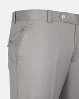 Beans Platinum Stripe Formal Cotton Pant