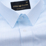 Maren Blue Stripe Linen Shirt