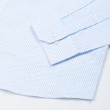 Maren Blue Stripe Linen Shirt
