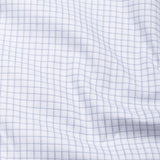 Oberon White Check Button Down Cotton Shirt