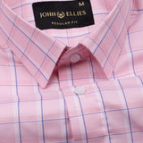 Maren Pink Check Cotton Shirt