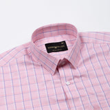 Maren Pink Check Cotton Shirt
