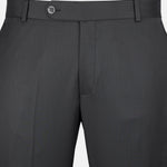 Beans Dim Grey Stripe Formal Cotton Pant - John Ellies