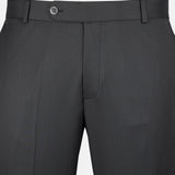 Beans Dim Grey Stripe Formal Cotton Pant - John Ellies