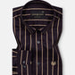 Esme Purple Stripe Cotton Shirt - John Ellies