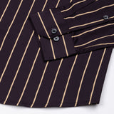 Esme Purple Stripe Cotton Shirt