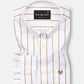 Esme White Stripe Cotton Shirt - John Ellies