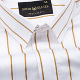 Esme White Stripe Cotton Shirt