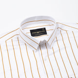 Esme White Stripe Cotton Shirt