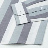 Maren Green Stripe Oxford Cotton Shirt