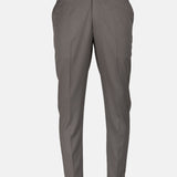 Beans Olive Grey Stripe Formal Cotton Pant - John Ellies