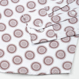Iearus Brown Cotton Printed Shirt