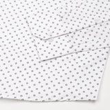 Iearus White With Black Dots Cotton Printed Shirt