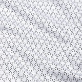 Iearus White With Black Triangle Cotton Printed Shirt