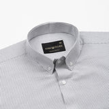 Serac Black Stripe Button Down Cotton Shirt - John Ellies