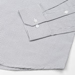 Serac Black Stripe Button Down Cotton Shirt - John Ellies