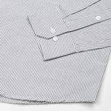 Serac Black Stripe Button Down Cotton Shirt - John Ellies