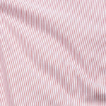 Serac Red Stripe Button Down Cotton Shirt - John Ellies