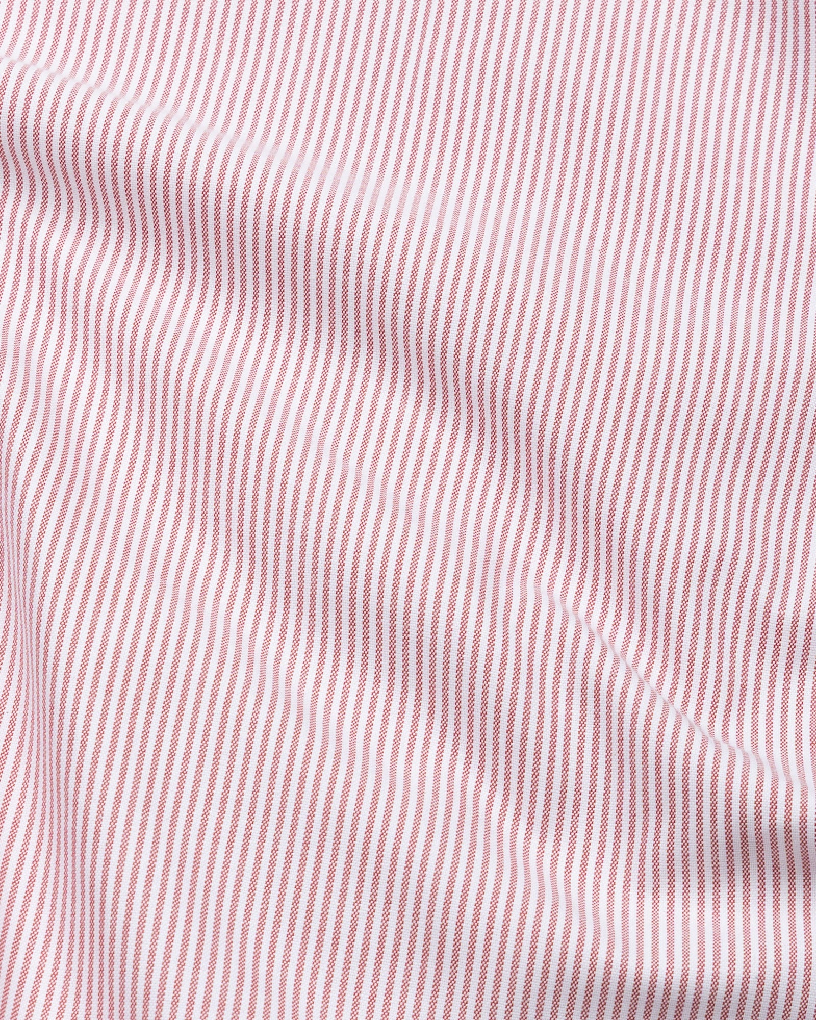 Serac Red Stripe Button Down Cotton Shirt - John Ellies