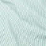 Serac Green Stripe Button Down Cotton Shirt - John Ellies
