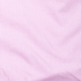 Serac Pink Stripe Button Down Cotton Shirt - John Ellies
