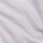 Serac Brown Stripe Button Down Cotton Shirt - John Ellies
