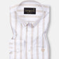 Ardine Cream Stripe Cotton Shirt - John Ellies
