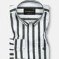 Ardine Green Stripe Cotton Shirt - John Ellies