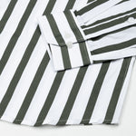 Ardine Green Stripe Cotton Shirt - John Ellies