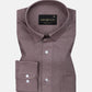 Fauren Brown Plain Luxurious Linen Shirt - John Ellies