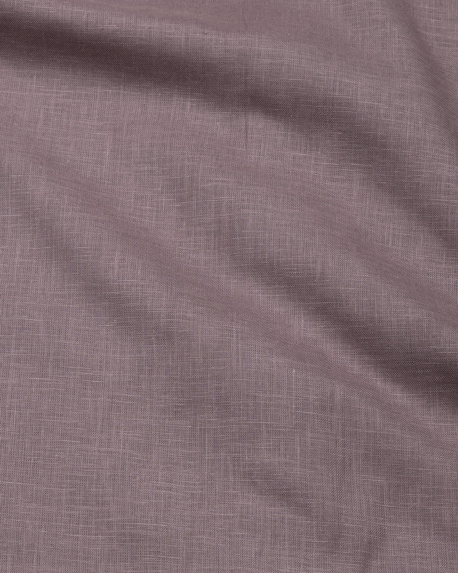 Fauren Brown Plain Luxurious Linen Shirt - John Ellies