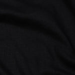 Fauren Black Plain Luxurious Linen Shirt - John Ellies