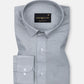 Fauren Silver Plain Luxurious Linen Shirt - John Ellies