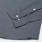 Fauren Grey Plain Luxurious Linen Shirt - John Ellies