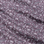Rhanel Wine Cotton Printed Shirt - John Ellies