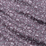 Rhanel Wine Cotton Printed Shirt - John Ellies