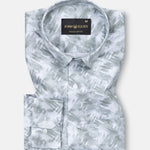 Rhanel Green Cotton Printed Shirt - John Ellies