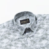 Rhanel Green Cotton Printed Shirt - John Ellies