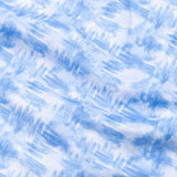Rhanel Blue Cotton Printed Shirt - John Ellies