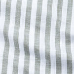 Mereux Green Stripe Linen Shirt - John Ellies