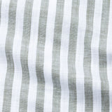 Mereux Green Stripe Linen Shirt - John Ellies