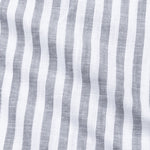 Mereux Black Stripe Linen Shirt - John Ellies