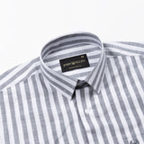 Mereux Black Stripe Linen Shirt - John Ellies