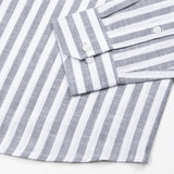 Mereux Black Stripe Linen Shirt - John Ellies