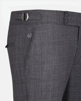 Sander Grey Checked Formal Italian Pant