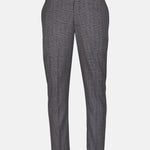 Sander Grey Checked Formal Italian Pant - John Ellies