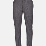 Sander Grey Checked Formal Italian Pant - John Ellies